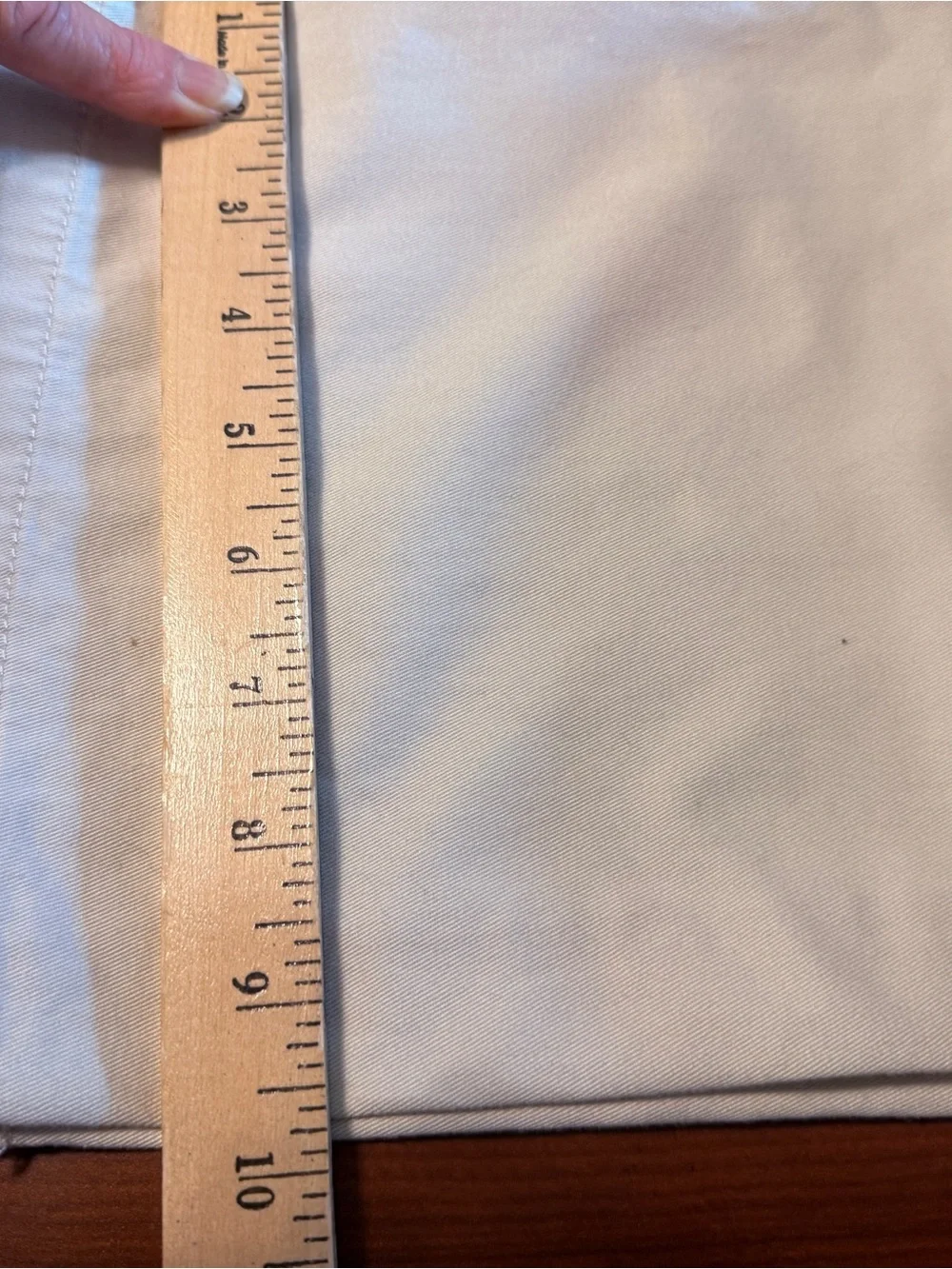J.Crew Broken-In Boyfriend Chino Pants Sz P6 White Cream 100% Cotton Petite NWOT